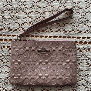 Like new Coach wristlet
